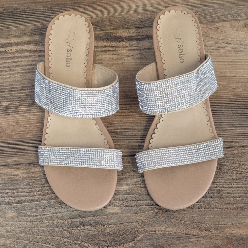 Zigi Soho Ceeley Embellished Block Heel Sandal 7.5